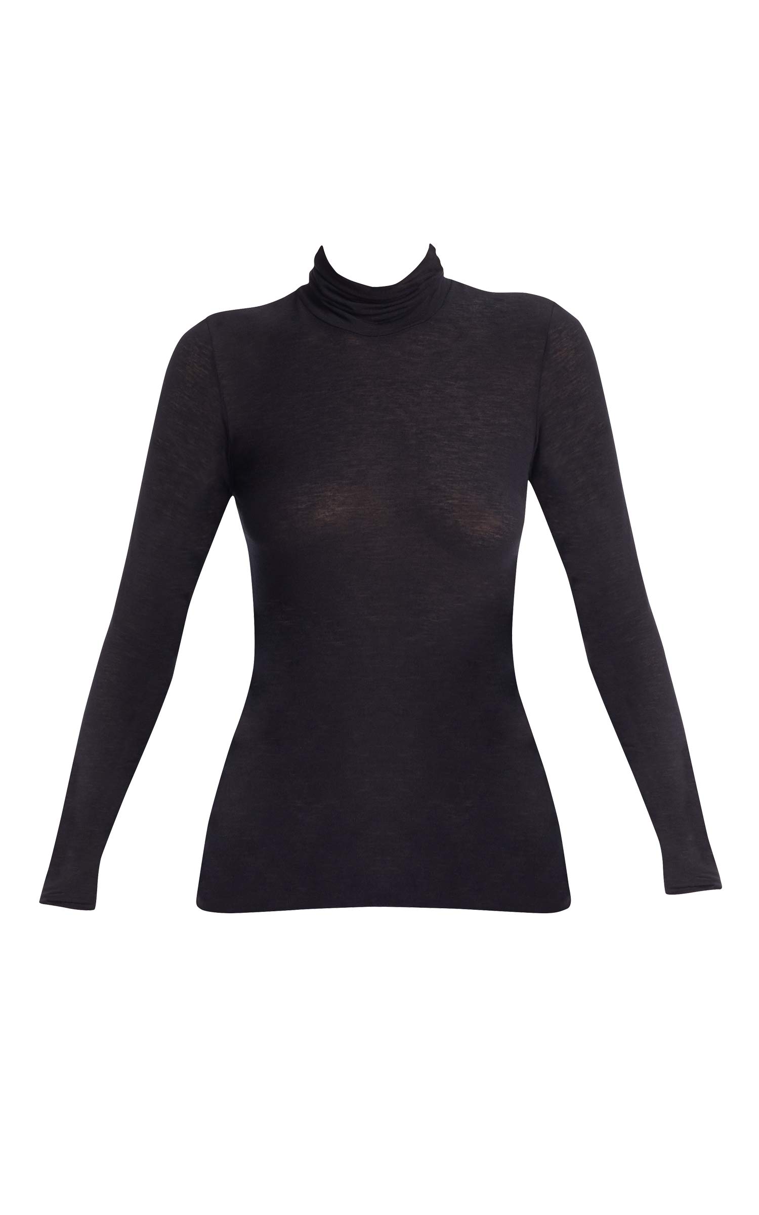 Commando Butter + Cashmere Layering Turtleneck for Women - Sexy Form-Fitting Long Sleeve Top - Classic Winter Layering Piece for Office, Date Night & Casual Outfits