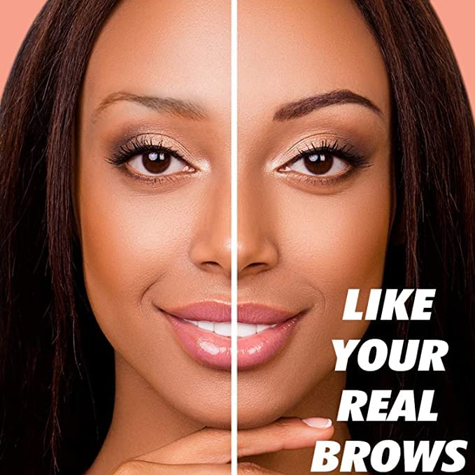 YEKDA Waterproof Eyebrow Tattoo Pen - 4 Point Microblade Brow Pencil with Long Lasting Formula (Black) | Natural Looking Eyebrows for Daily Makeup & Special Occasions