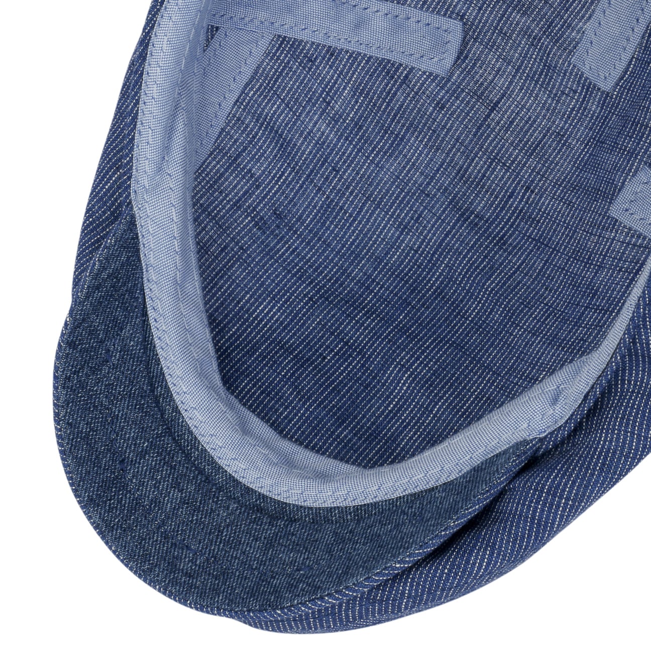 Stetson Pandico Driver Linen Flat Cap for Men - Classic Summer Hat for Golf, Driving, Outdoor Activities