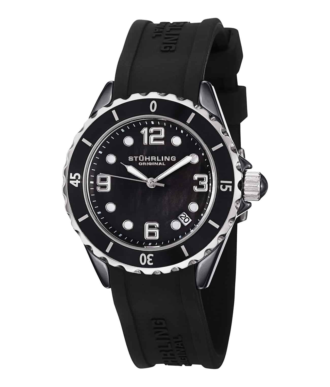 Black Dial / Black Case / Black Silicone Strap Tang Buckle 2