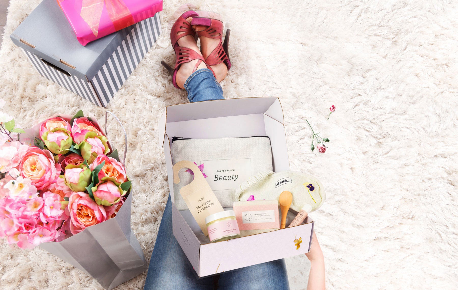 Self Care Subscription Box for Women - Quarterly Wellness Gift Box Delivered Every 3 Months | Perfect for Relaxation, Stress Relief & Personal Pampering