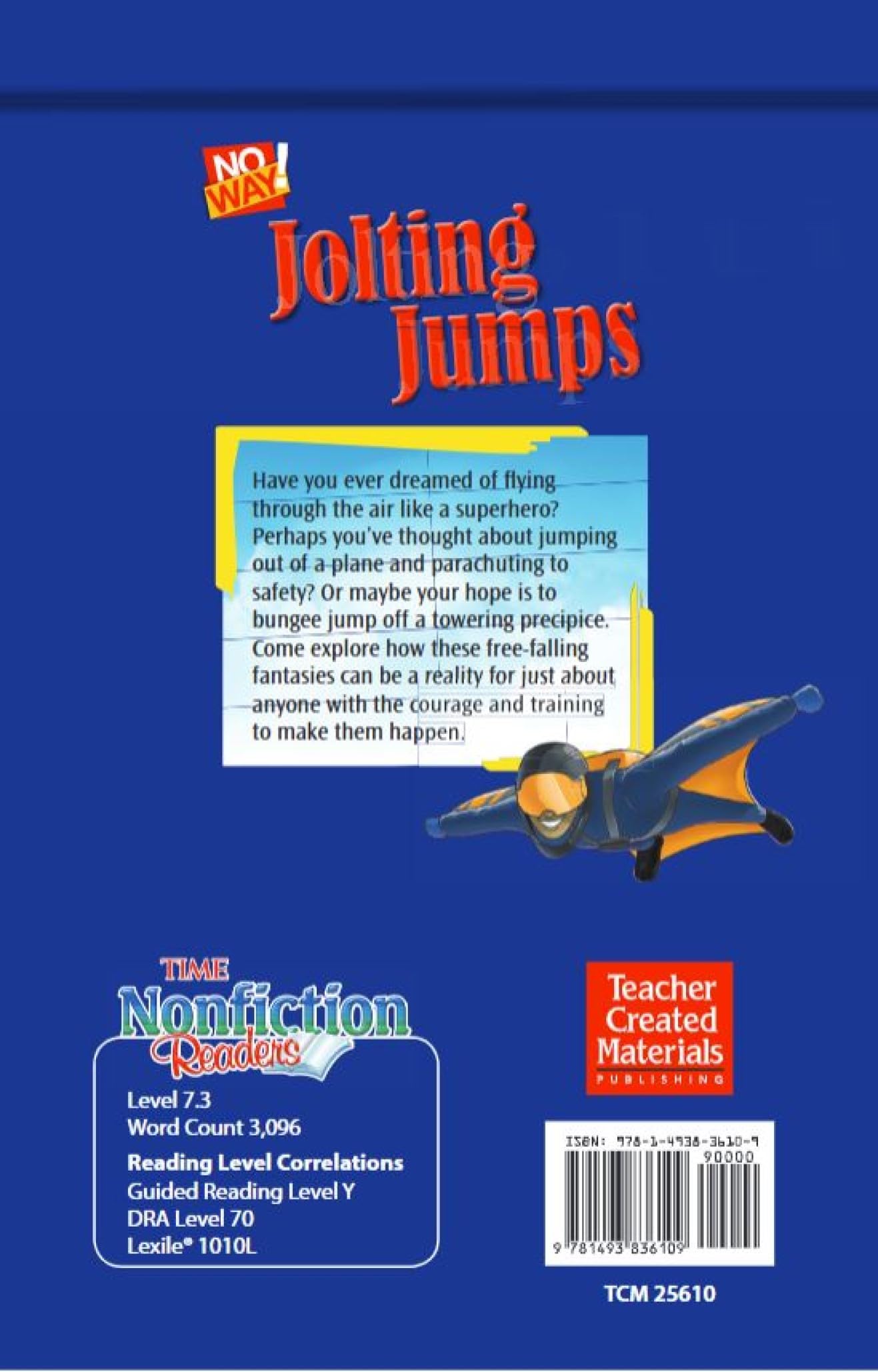 TIME® Informational Text: Jolting Jumps - Educational Book for Kids | Perfect for Classroom Learning & Homeschooling Activities