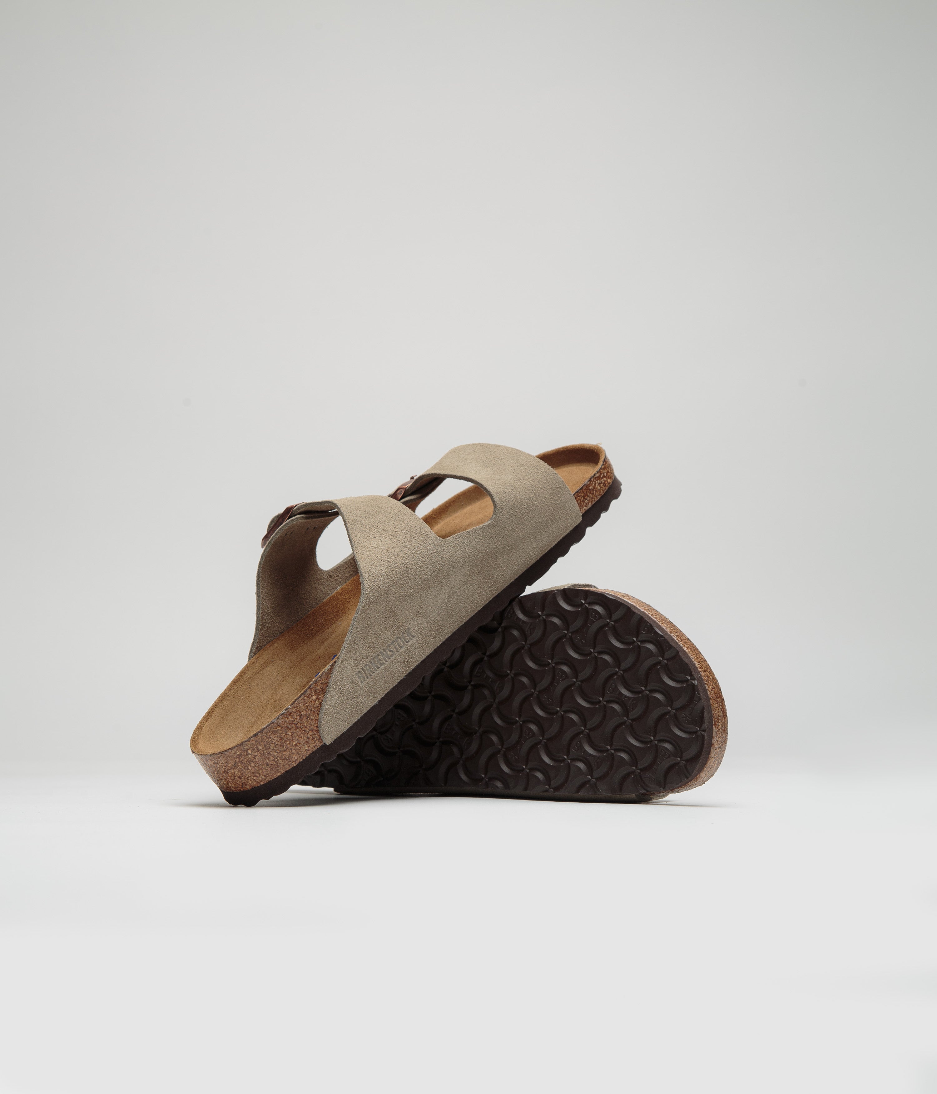 Birkenstock Arizona BS Sandals for Women & Men - Comfortable Taupe Leather Footbed Sandals - Perfect for Walking, Travel & Casual Wear