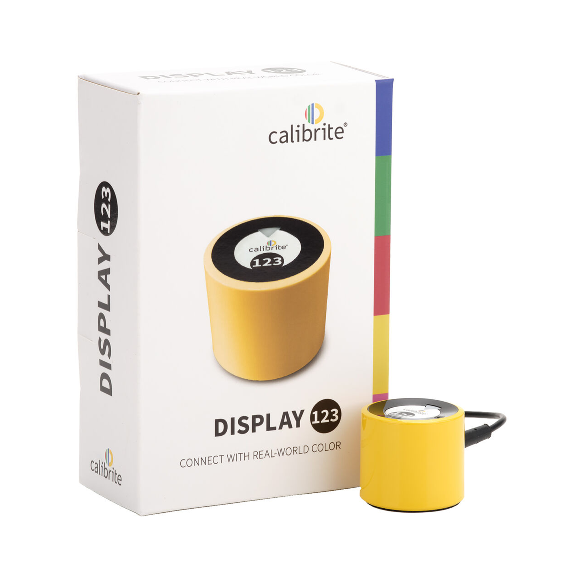 Calibrite Display 123 Colorimeter - Professional Screen Calibration Tool with Calibrite Software | Perfect for Photography, Graphic Design & Video Editing Studios