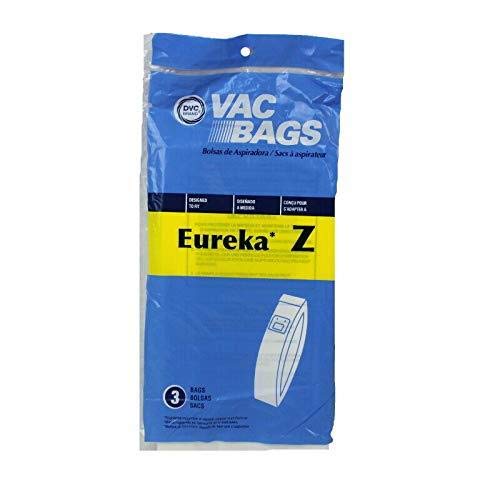DVC Eureka Style Z Ultra Upright Vacuum Cleaner Bags - 300 Pack | Made in USA | Replacement Bags for Eureka Z-Series Vacuums | Ideal for Home Cleaning & Pet Hair Removal
