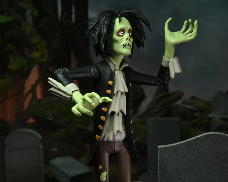 Hocus Pocus Toony Terrors Billy Butcherson Action Figure – Collectible Horror Movie Toy for Halloween Decor & Disney Fans