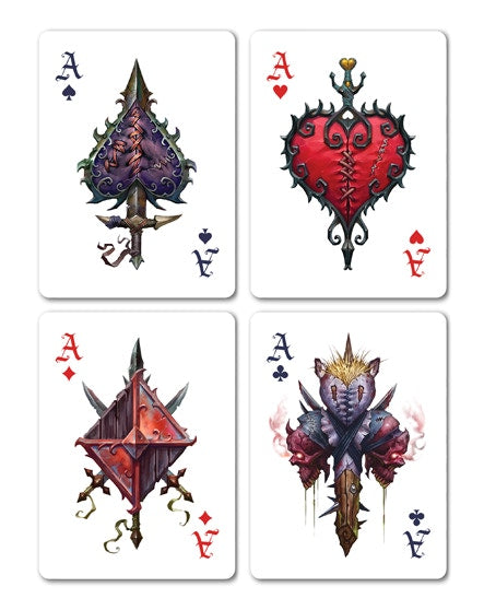 Premium Therian Playing Cards - High-Quality Custom Deck for Poker, Magic Tricks & Collectors | Perfect for Game Nights, Cardistry & Gifts