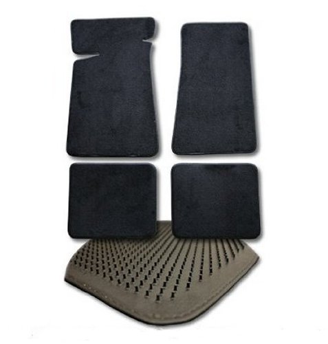 Custom Fit Chevrolet K5 Blazer Floor Mats (1985 Model) - 4-Piece Set in Oxblood Red - Premium Carpet Protection for Off-Road & Daily Driving