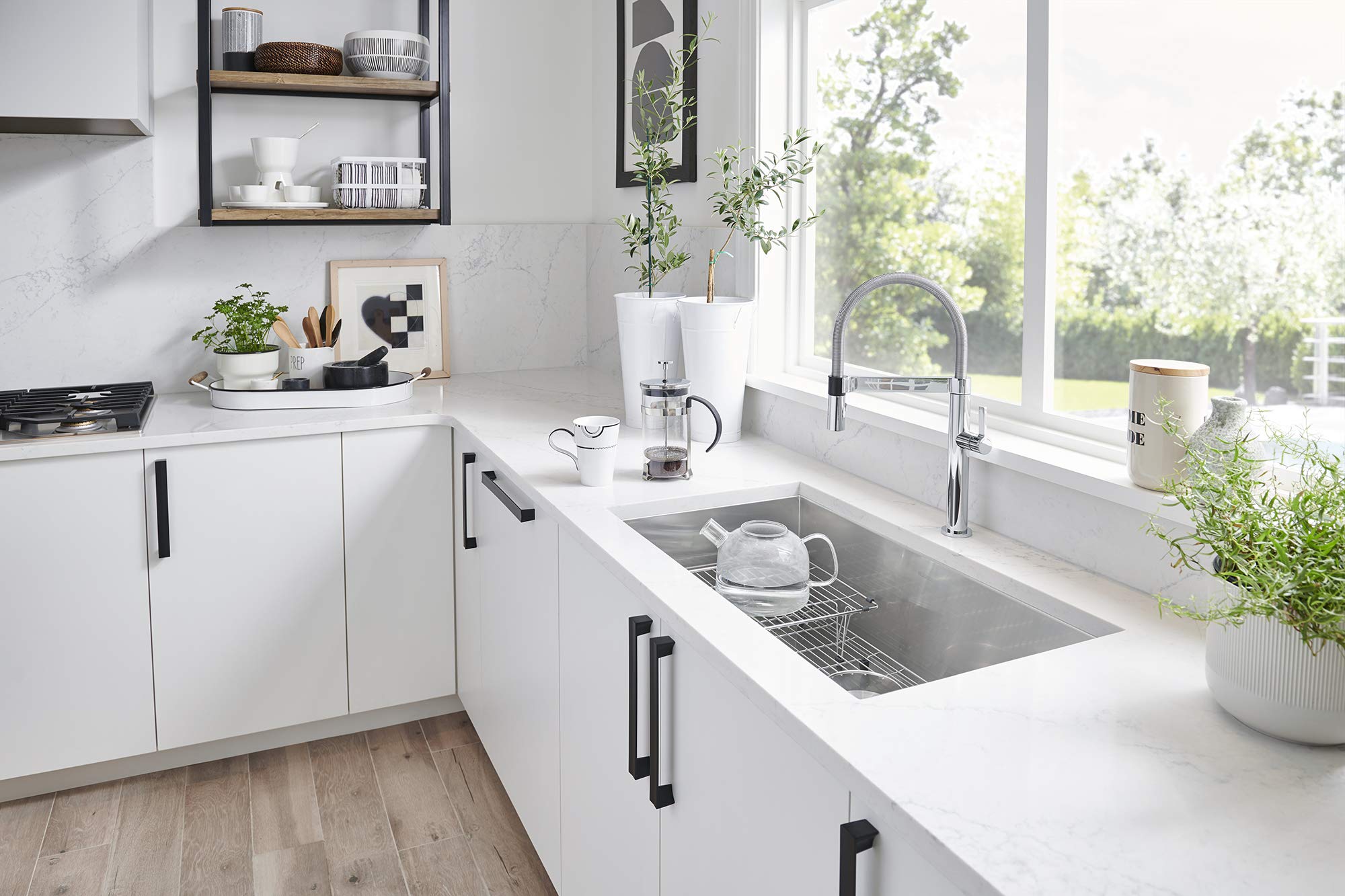 Blanco 231608 Multi-Level Sink Grid - Premium Stainless Steel Sink Protector for Kitchen Sinks | Durable & Scratch-Resistant | Perfect for Washing Dishes, Pots & Pans