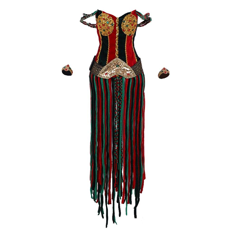 VEECOOCOS Phantom of the Opera Christine Daae Cosplay Costume - Elegant Victorian Dress for Halloween, Theater Performances & Costume Parties