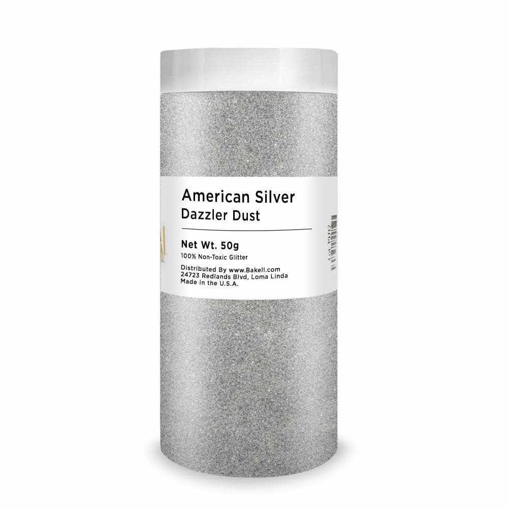 Premium American Silver Dazzler Dust® - 1 Pound Bulk Glitter for Crafts, DIY Projects & Nail Art | Perfect for Holiday Decorations, Scrapbooking & Party Supplies