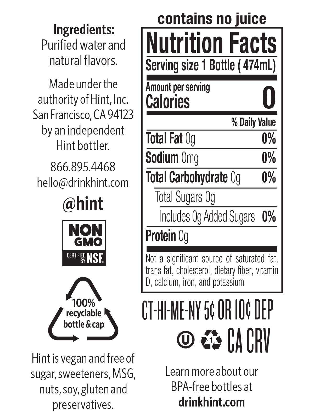 **Hint Water Peach & Raspberry Variety Pack (24 Bottles) - 12 Peach & 12 Raspberry, Zero Calories, Zero Sugar, No Artificial Sweeteners, 16 fl oz - Perfect for Hydration, Office, Gym & Healthy Lifestyle**