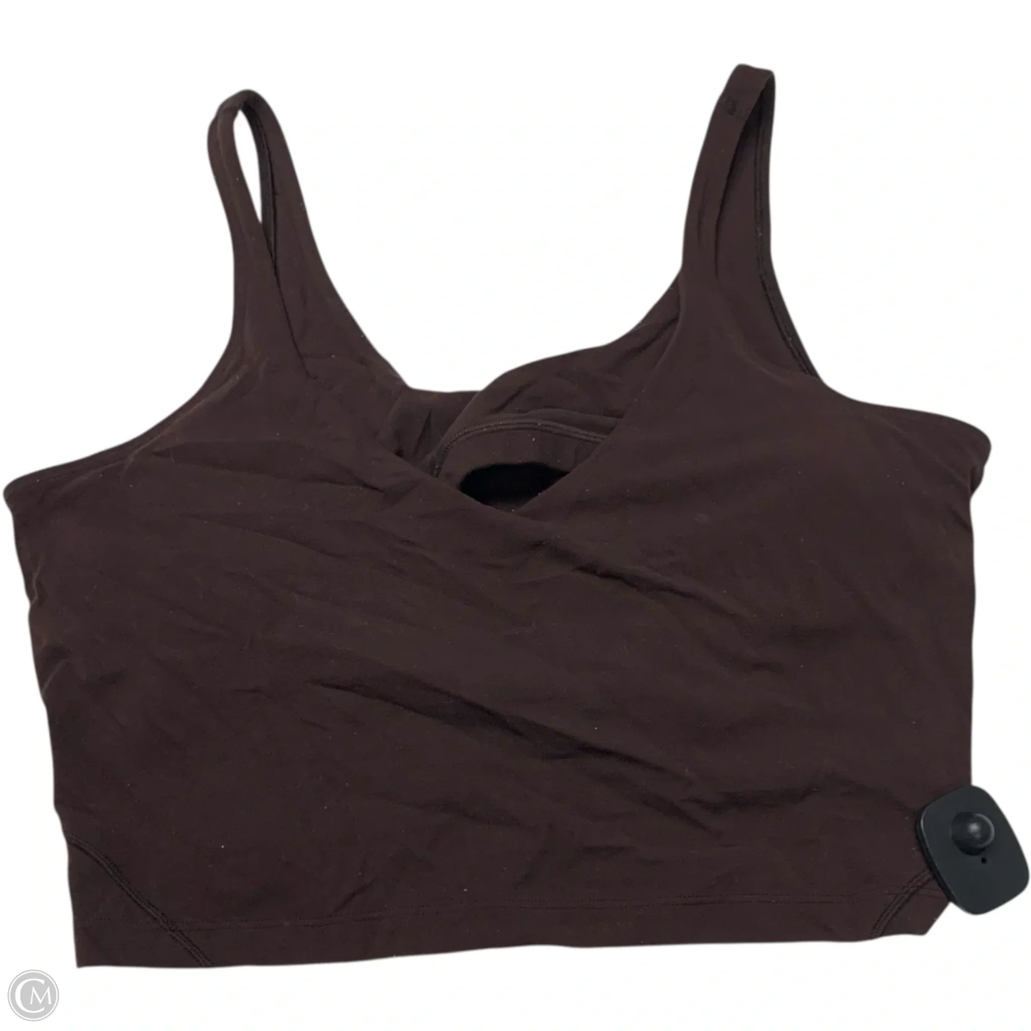 Lululemon Women's Athletic Sports Bra - Medium Support, Breathable, Size Large, Brown - Perfect for Yoga, Running & Gym Workouts