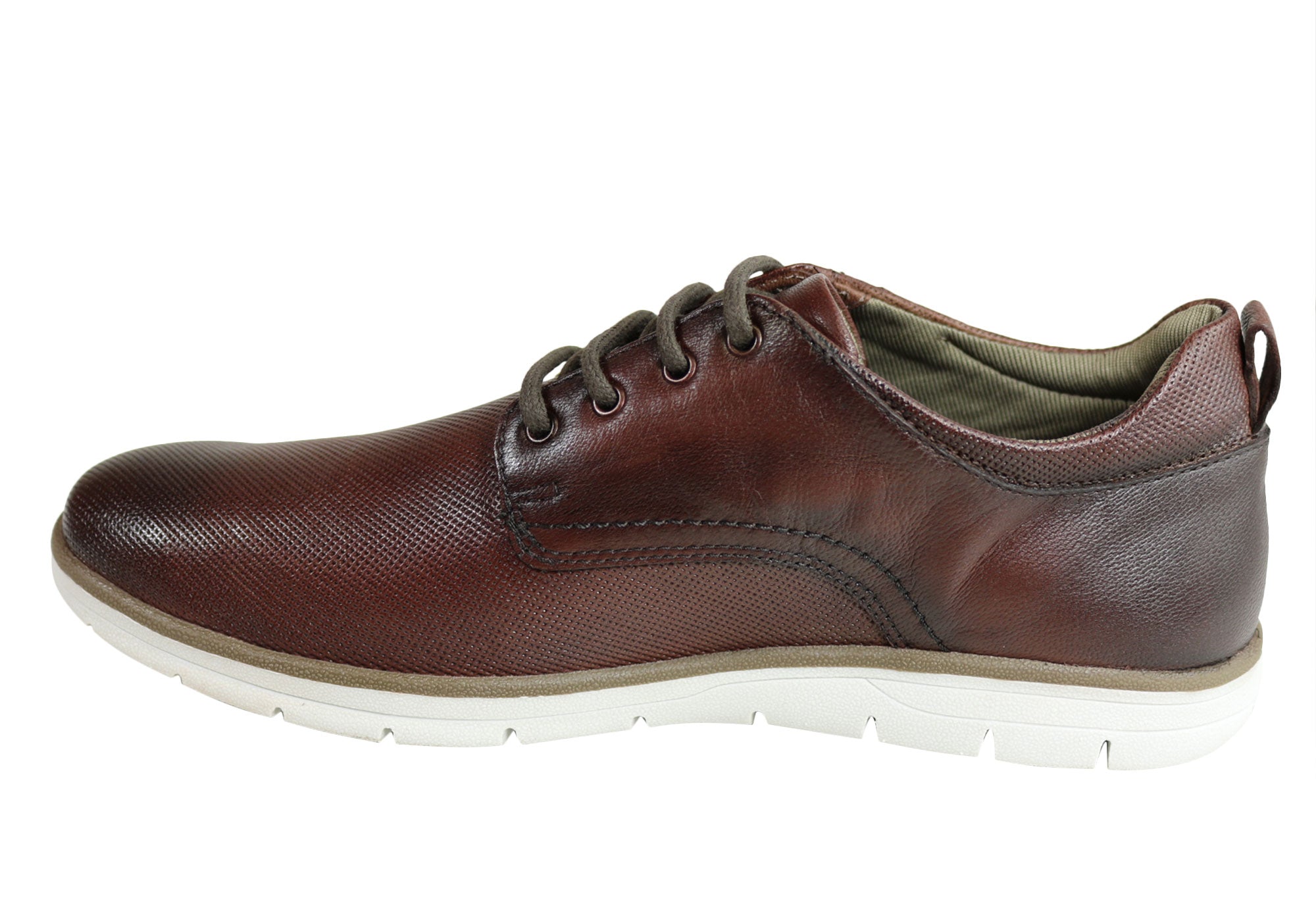 Ferricelli Stevie Men's Genuine Leather Dress Casual Shoes - Handcrafted in Brazil - Perfect for Office, Weddings & Formal Events