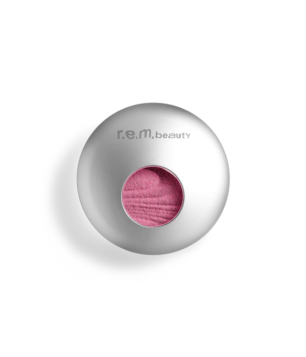 R.E.M. Beauty Satin Matte Blush - Long-Lasting & Buildable Powder Blush for Cheeks | Natural Flush for Day & Night Makeup Looks