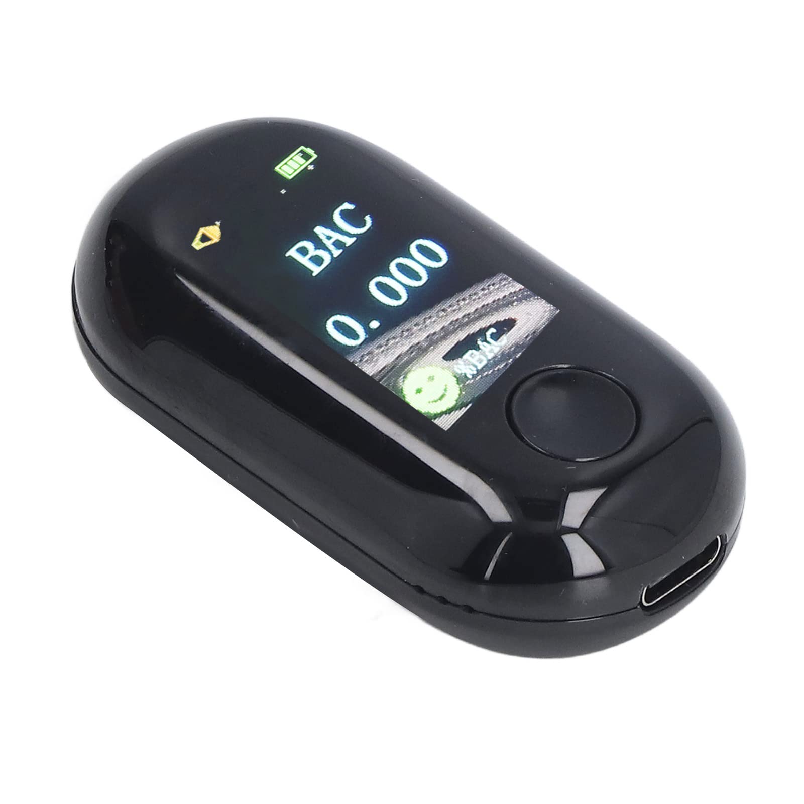 Professional-Grade Portable Breathalyzer - Accurate Alcohol Tester with Contactless Technology for Personal & Workplace Safety | Ideal for Drivers, Parties & Health Monitoring