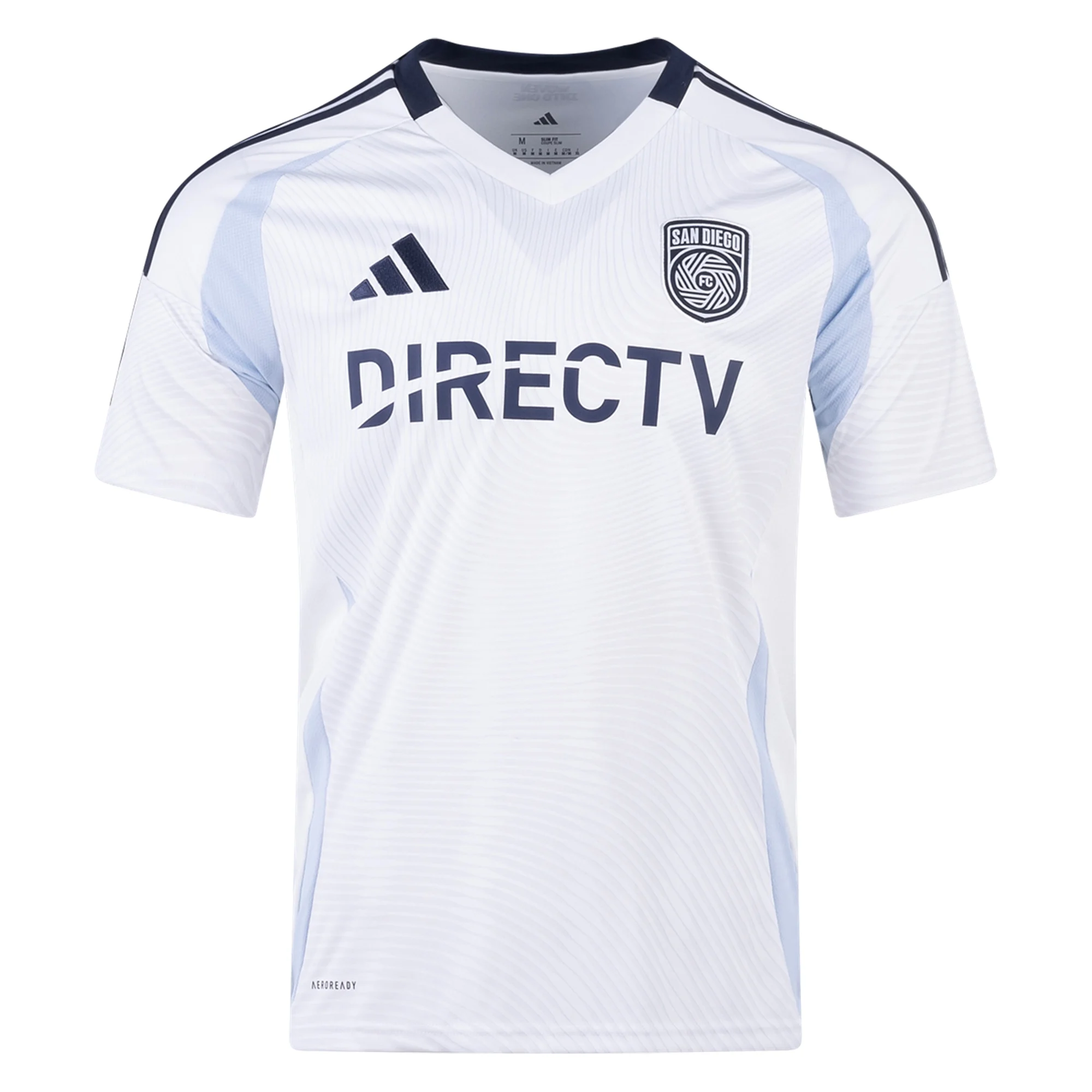 Adidas Hamady Diop San Diego FC Away Jersey 2025-2026 - White Soccer Shirt for Fans & Players - Perfect for Matchdays, Training & Casual Wear