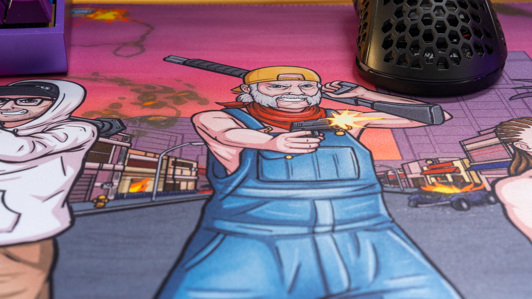 Limited Edition Judd Content Creator Collaboration XL Gaming Mousepad - Perfect for Streamers, Gamers & Office Work