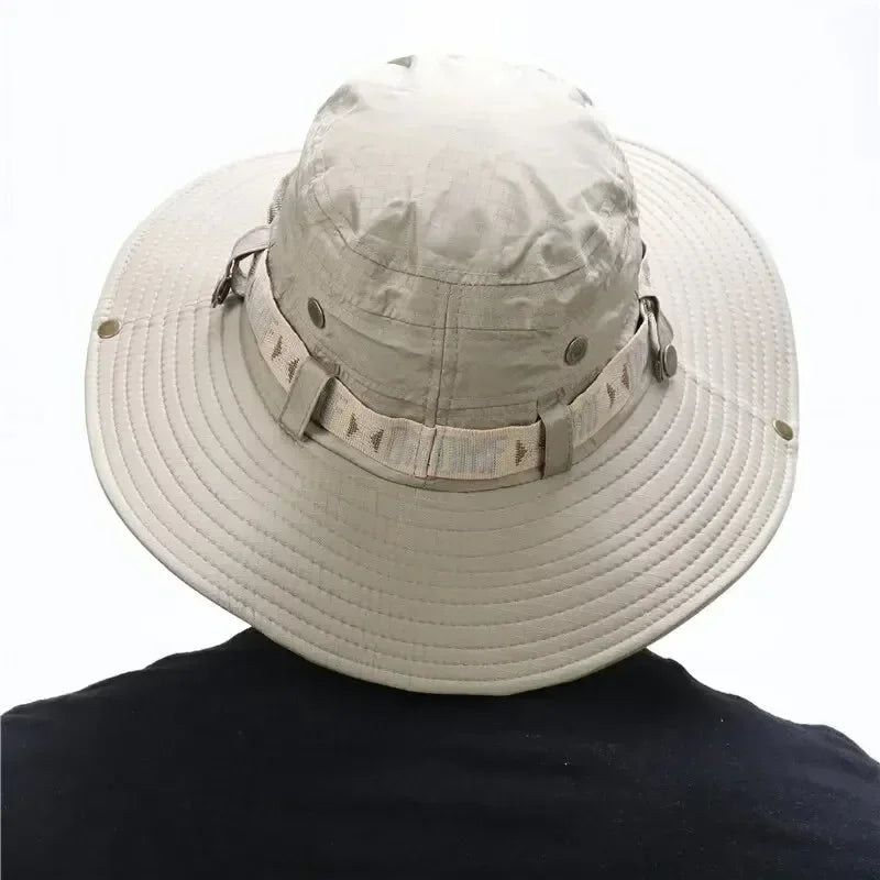 Best Tactical Sun Hat for Hiking & Camping - UPF 50+ UV Protection, Breathable & Adjustable Outdoor Hat for Men & Women - Perfect for Hiking, Fishing, Travel & Outdoor Adventures