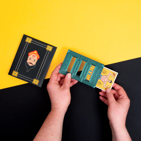 Impossible Escape Illusion Magic Trick Set - Professional Mentalism & Mind Reading Kit for Stage Performances, Parties, and Close-up Magic Shows