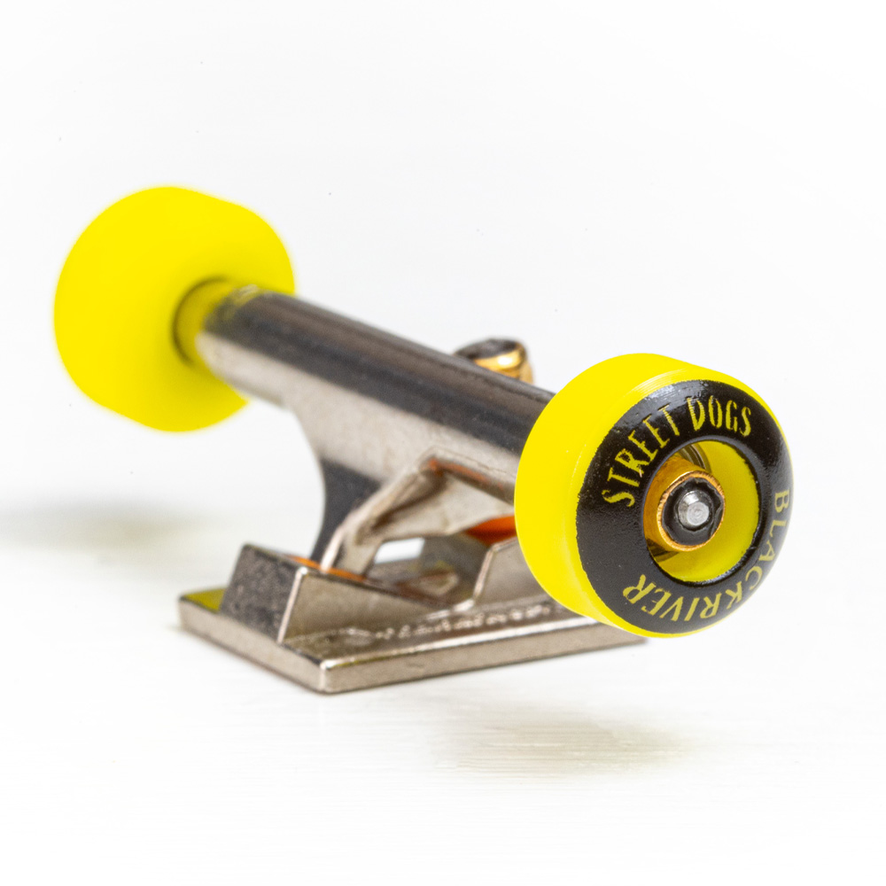 Premium Blackriver Street Dogs Fingerboard Wheels - High Performance Skateboard Miniature Wheels for Fingerboarding Enthusiasts - Perfect for Tricks, Stunts & Competitive Play