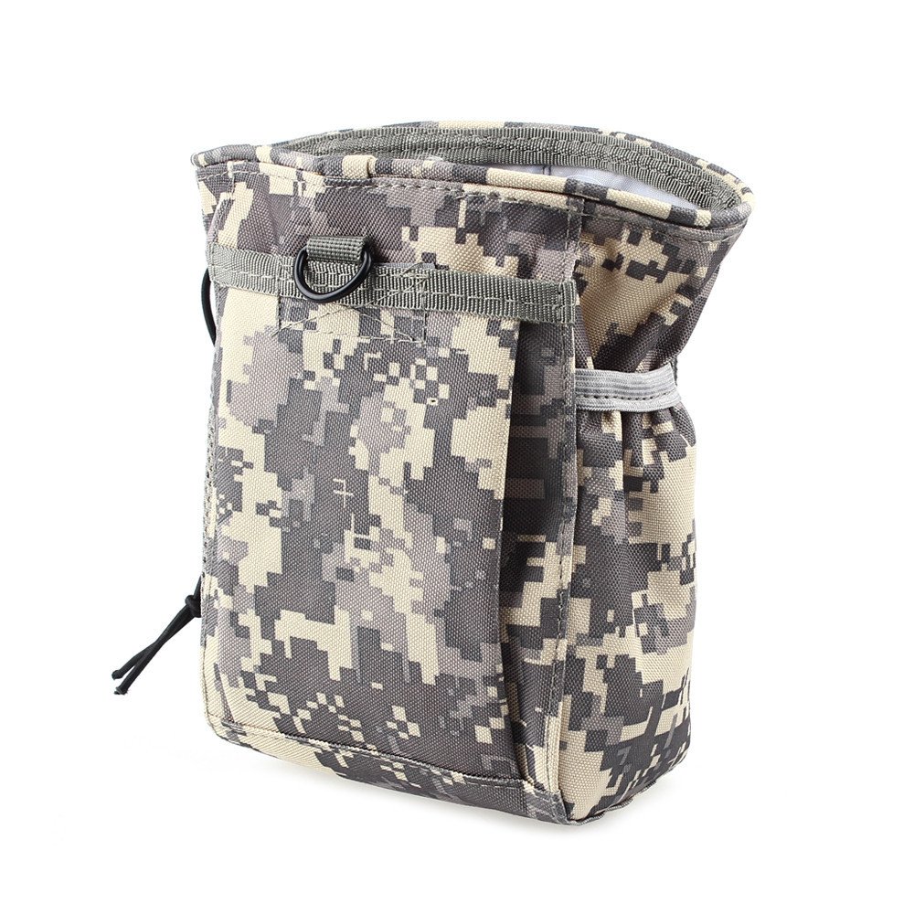 Tactical MOLLE Pouch - Multipurpose Tool Holder, NVG Pouch & Magazine Dump Pouch with Chalk Bag | Perfect for Military Gear, Airsoft, Hiking & Outdoor Activities