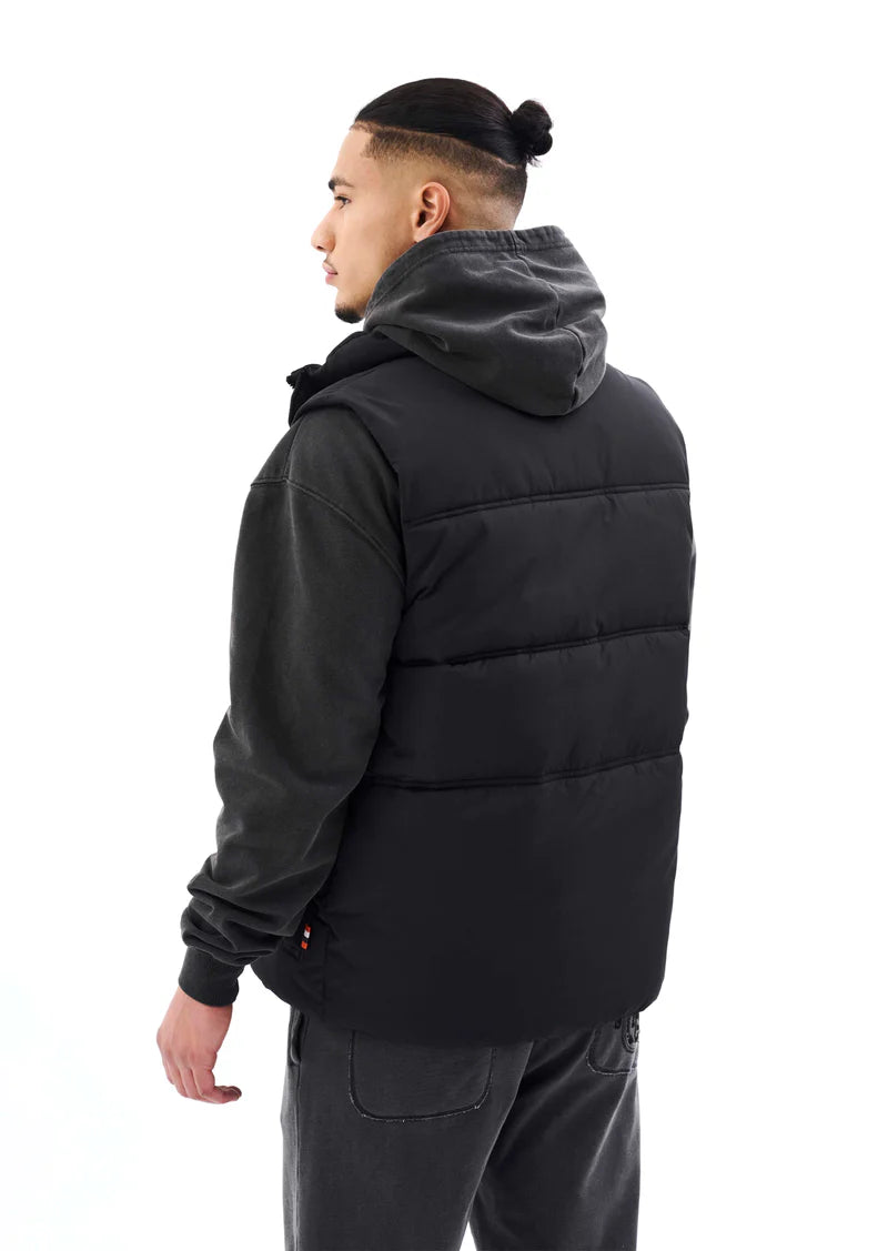 Black Cutback Vest for Men & Women - Stylish Layering Piece for Outdoor Adventures & Casual Wear