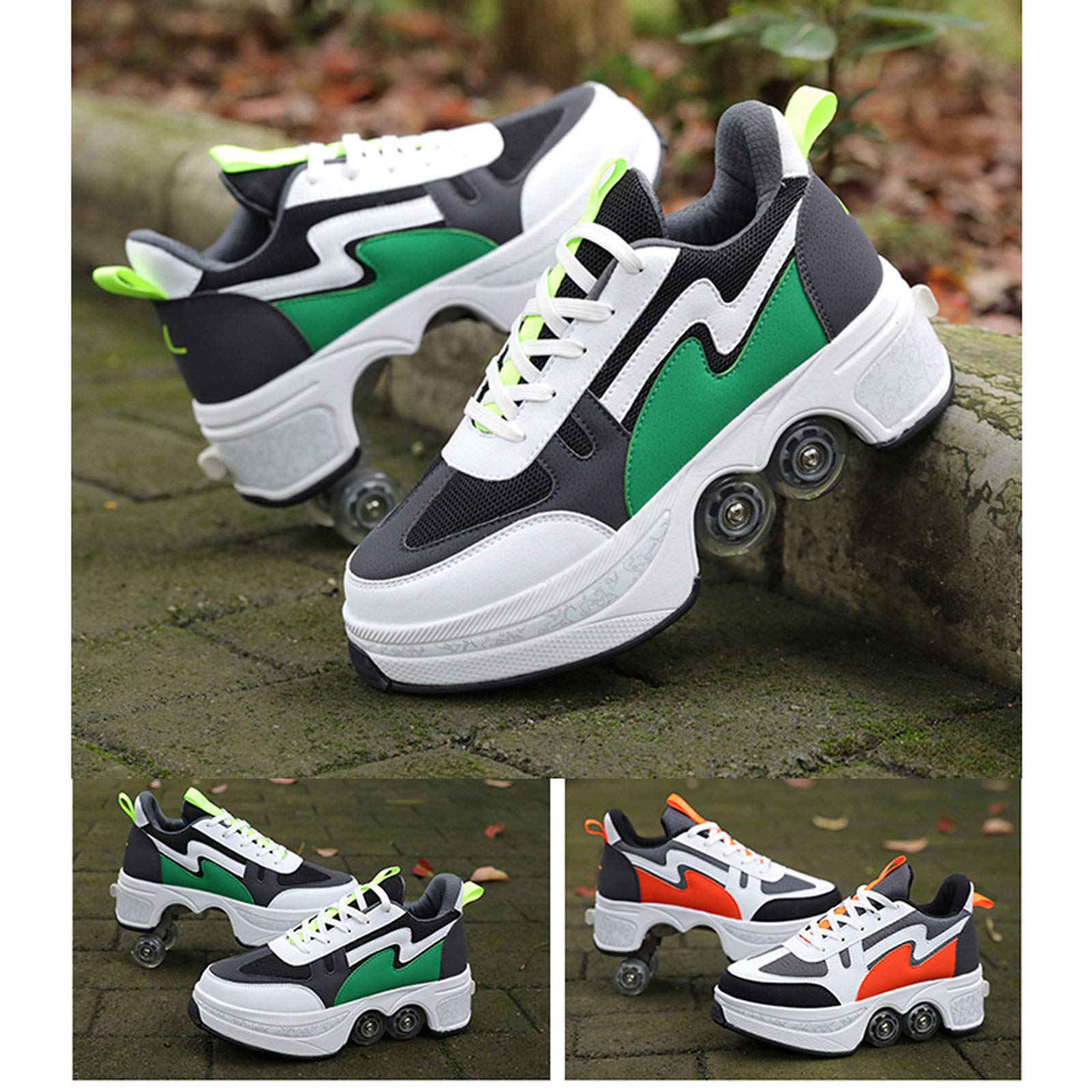 Women's Roller Skates for Adults - Outdoor Quad Roller Shoes with Wheels | Perfect for Fitness, Recreation & Roller Rinks