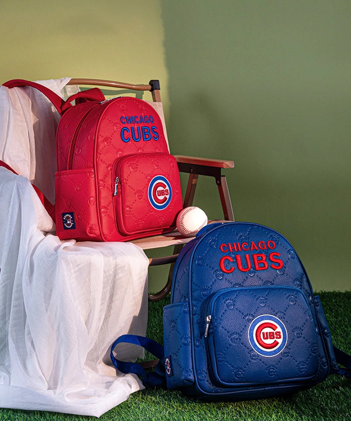 MLB Chicago Cubs Official Licensed Sports Backpack for Men & Women - Durable Gym Bag for Baseball, School, Travel & Work