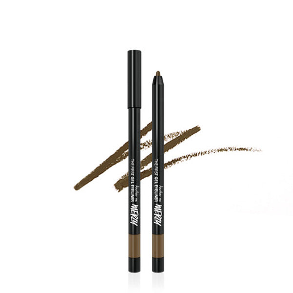 MERZY The First Gel Eyeliner - Waterproof & Smudge-Proof Long Lasting Eyeliner for Precise Lines | Perfect for Everyday Makeup, Party Looks & Professional Makeup Artists