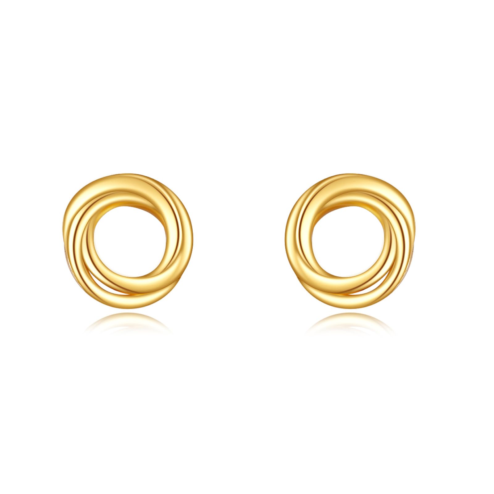 14K Gold Heart Earrings for Women - Dainty Gold Jewelry Birthday Gifts for Her, Valentine's Day, Anniversary | Perfect for Date Night, Wedding, Special Occasions
