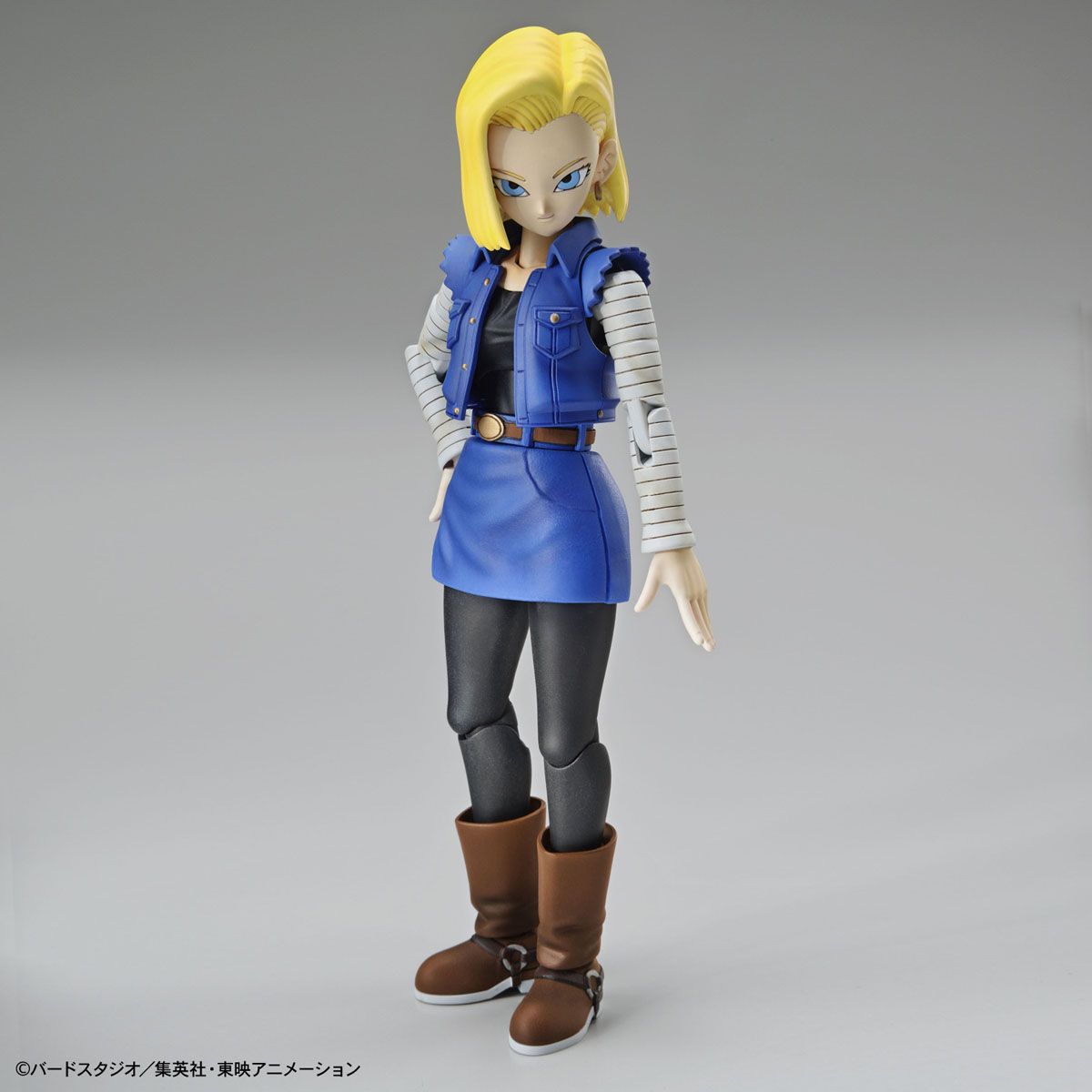 Figure Rise Standard Dragon Ball Z Android 18 Plastic Model Kit - Buildable Anime Action Figure for Collectors & Fans - Perfect for Display, Gifts & Cosplay Props