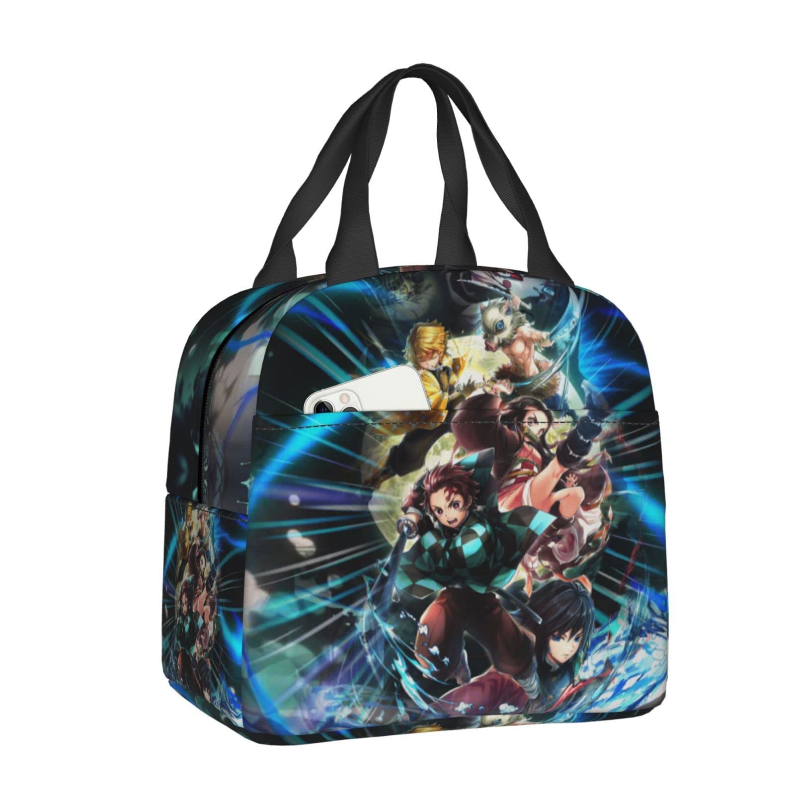 Insulated Lunch Bag - Leakproof & Waterproof Cooler Tote with Zipper for School, Work & Travel | Portable Lunch Box for Kids, Teens & Adults | Perfect for Picnics, Office & Outdoor Activities