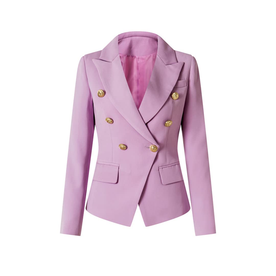 Elegant Lilac Women's Summer Blazer - Lightweight Fitness Jacket for Office, Travel & Casual Wear | High-Quality Ladies Fashion Outerwear