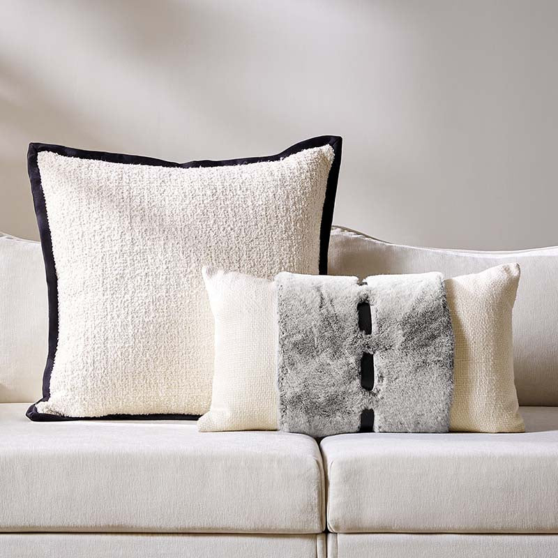 Premium Decorative Throw Pillow Set of 2 with Inserts - Soft Couch Pillows for Living Room, Bedroom, Sofa - Home Decor Accent Cushions for Modern Interior Design