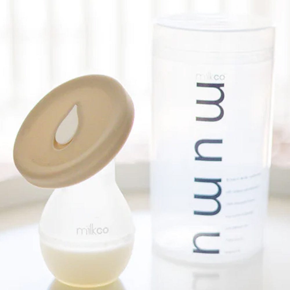 Milkco Mumu Breastmilk Collector - Hands-Free Silicone Milk Catcher for Nursing Moms | Perfect for Pumping, Leak Prevention & Comfortable Breastfeeding