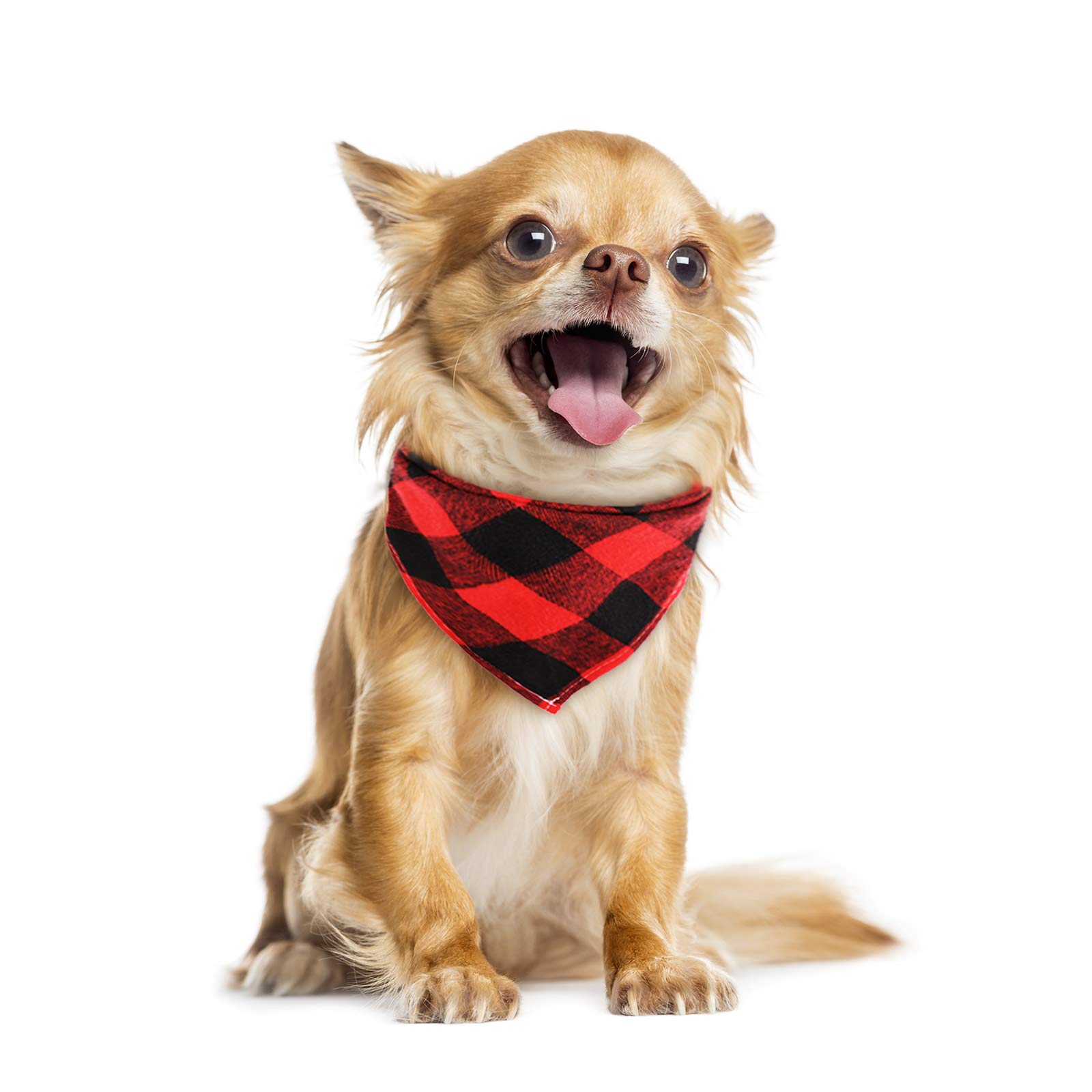 30 PCS Segarty Adjustable Dog Bandanas for Small Medium Large Dogs - Plaid Triangle Pet Scarves, Washable Dog Kerchiefs & Bibs for Puppies, Boys & Girls | Perfect for Fall Fashion, Outdoor Adventures & Pet Photo Shoots