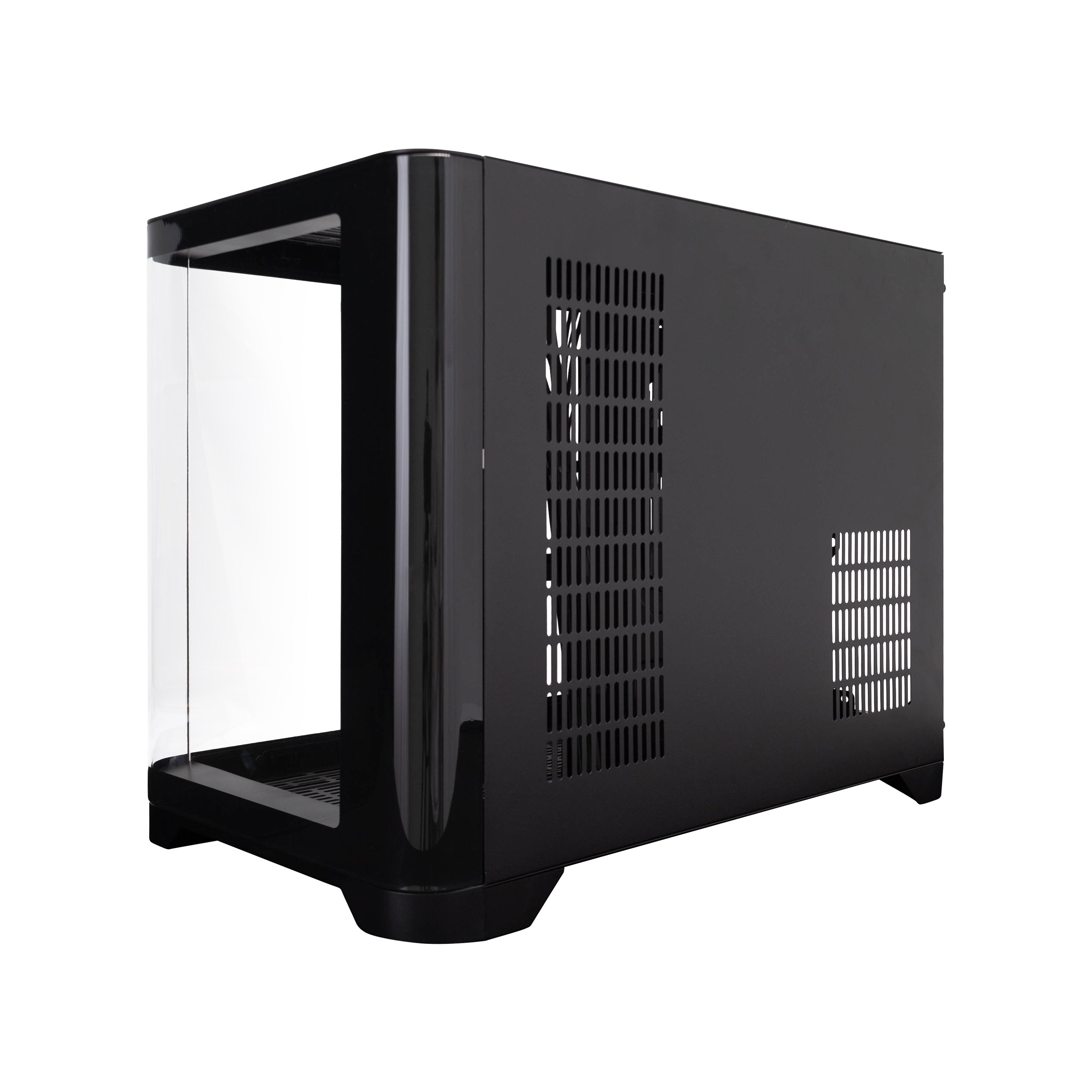 1st Player UV6 M ATX ITX PC Gaming Case - Compact Black Computer Case for High-Performance Gaming Rigs | Perfect for Small Form Factor Builds & Home Office Setups