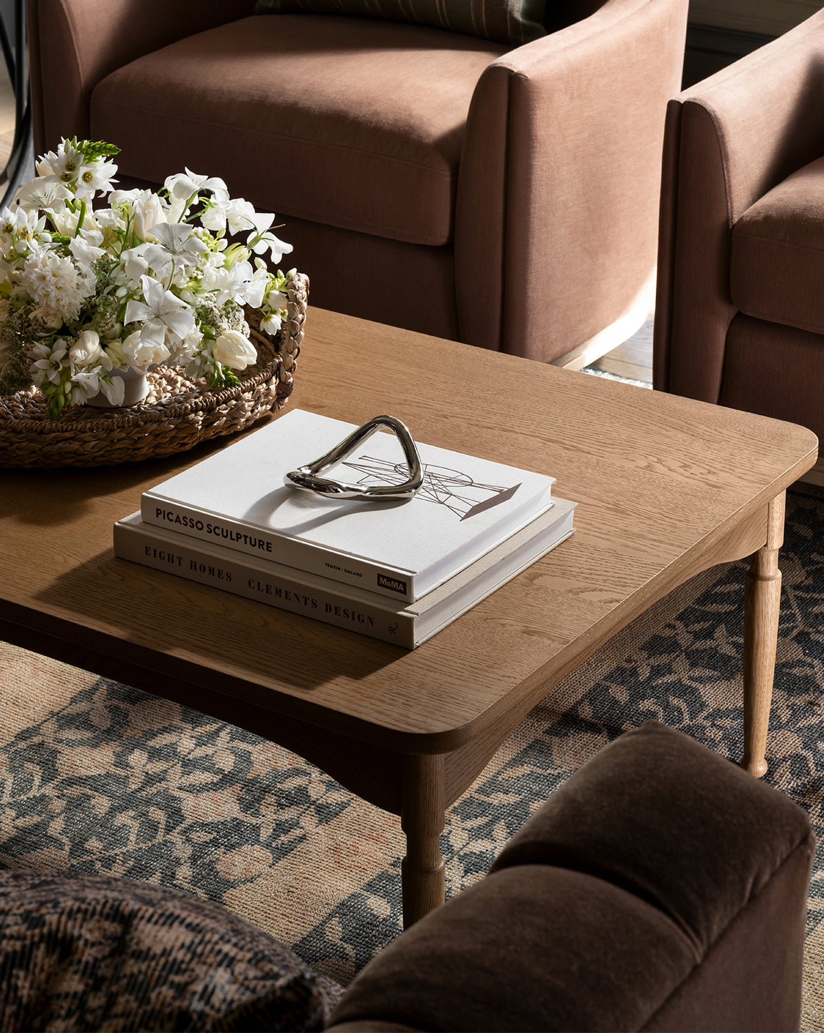 Modern Phipps Coffee Table - Stylish & Durable Living Room Furniture for Home Decor | Perfect for Small Spaces, Apartments & Cozy Living Rooms