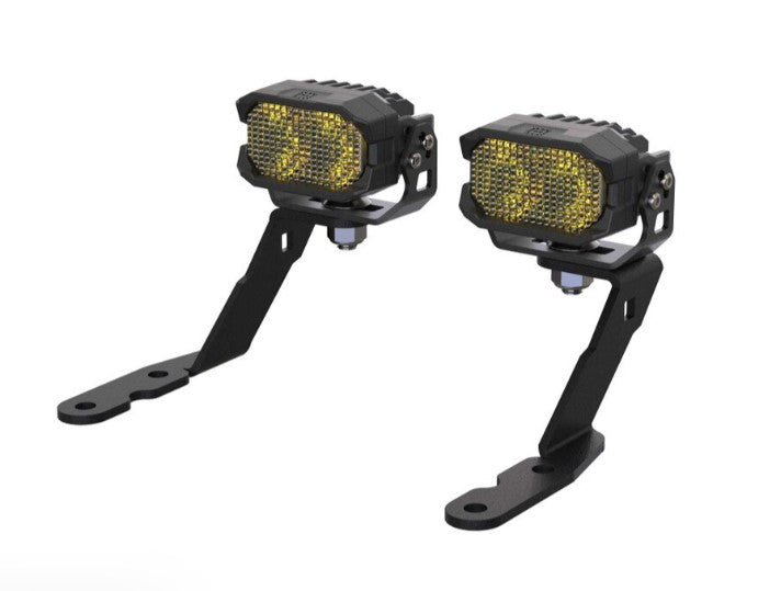 2Banger LED Ditch Light System for 2007-2013 Chevrolet Silverado - Off-Road Lighting Kit for Enhanced Visibility in Fog, Rain & Night Driving