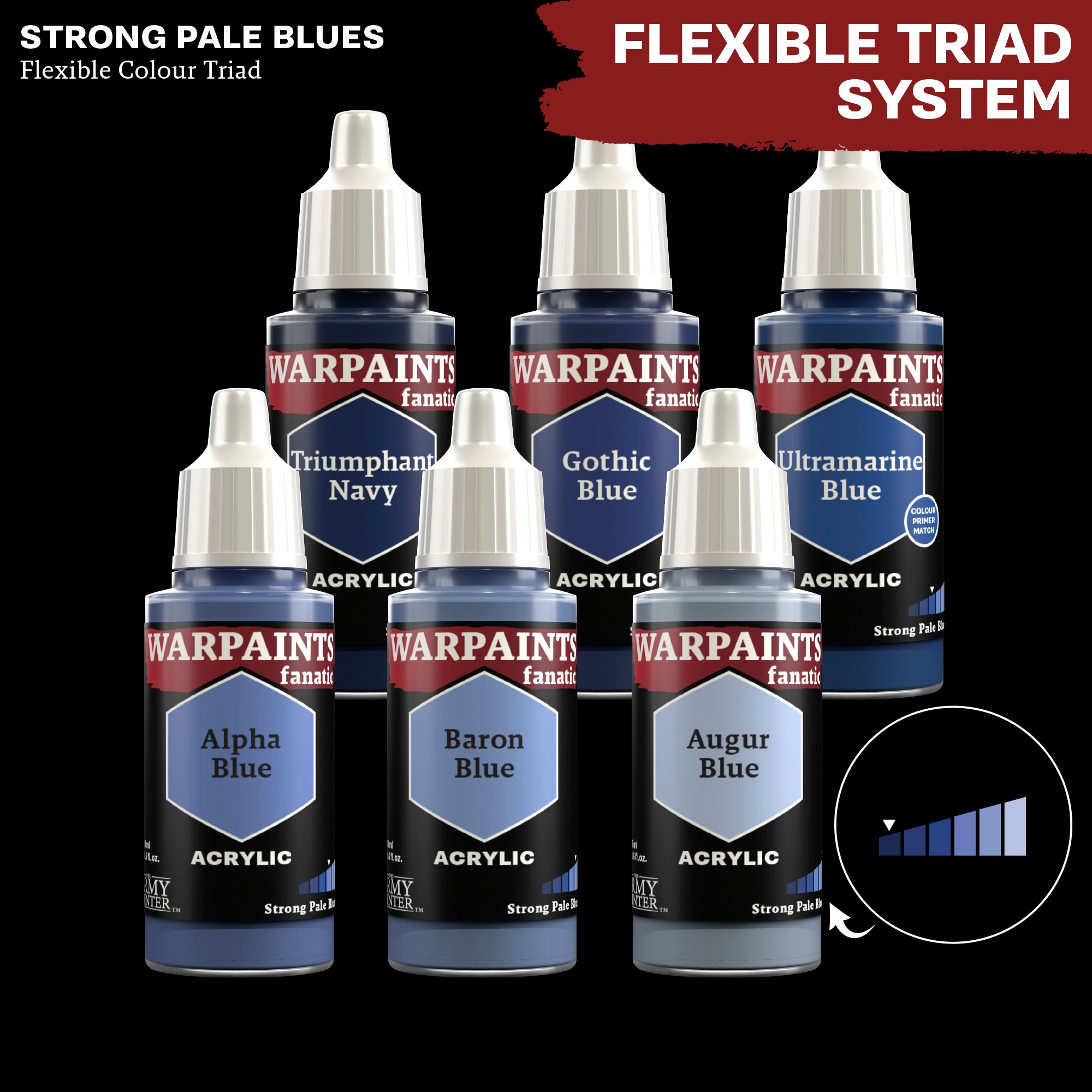 Warpaints Fanatic: Triumphant Navy - Premium Quality Face Paint for Cosplay, Halloween & Themed Parties - Perfect for Artists & Costume Enthusiasts