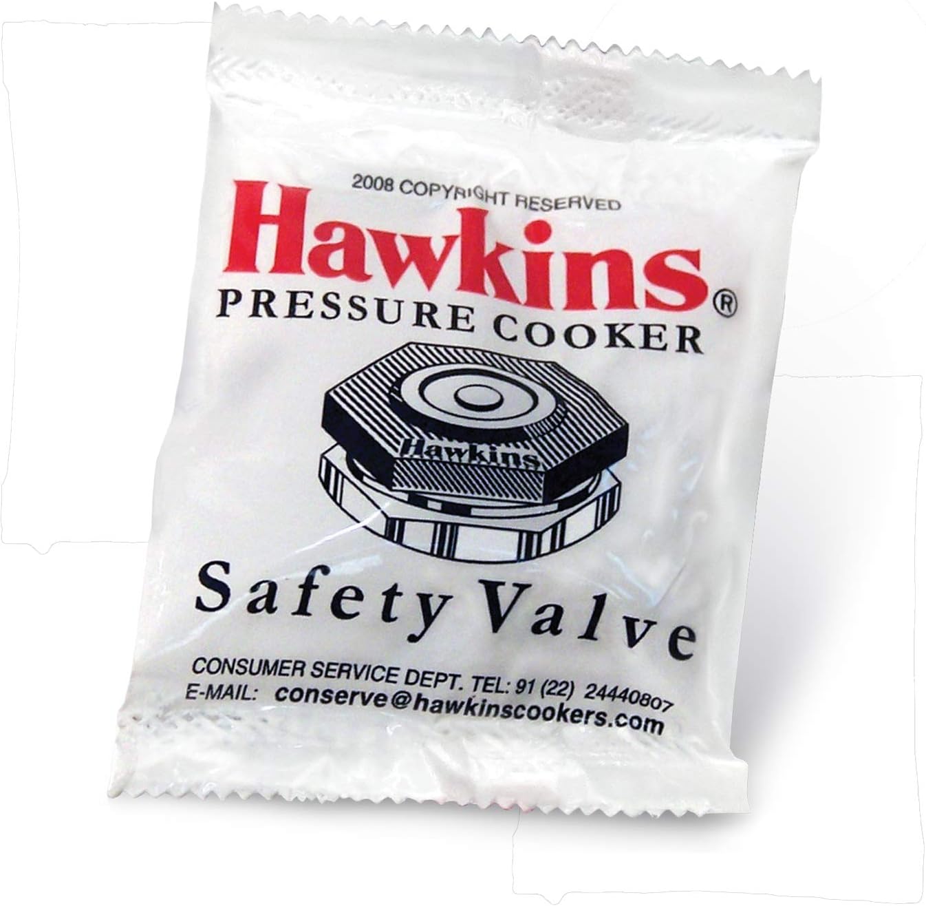 Hawkins Pressure Cooker Safety Valve Replacement Part - Compatible with Multiple Models - Perfect for Home Cooking & Canning