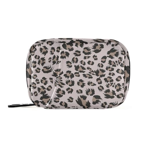 Gray Leopard Print