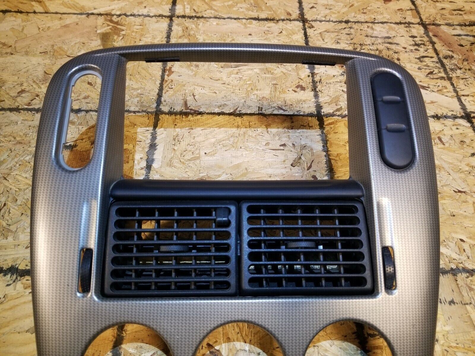 02 03 04 05 Ford Explorer Radio AC Heater Control Panel Bezel OEM #130 - Replacement Dash Trim for Climate Control System Upgrade