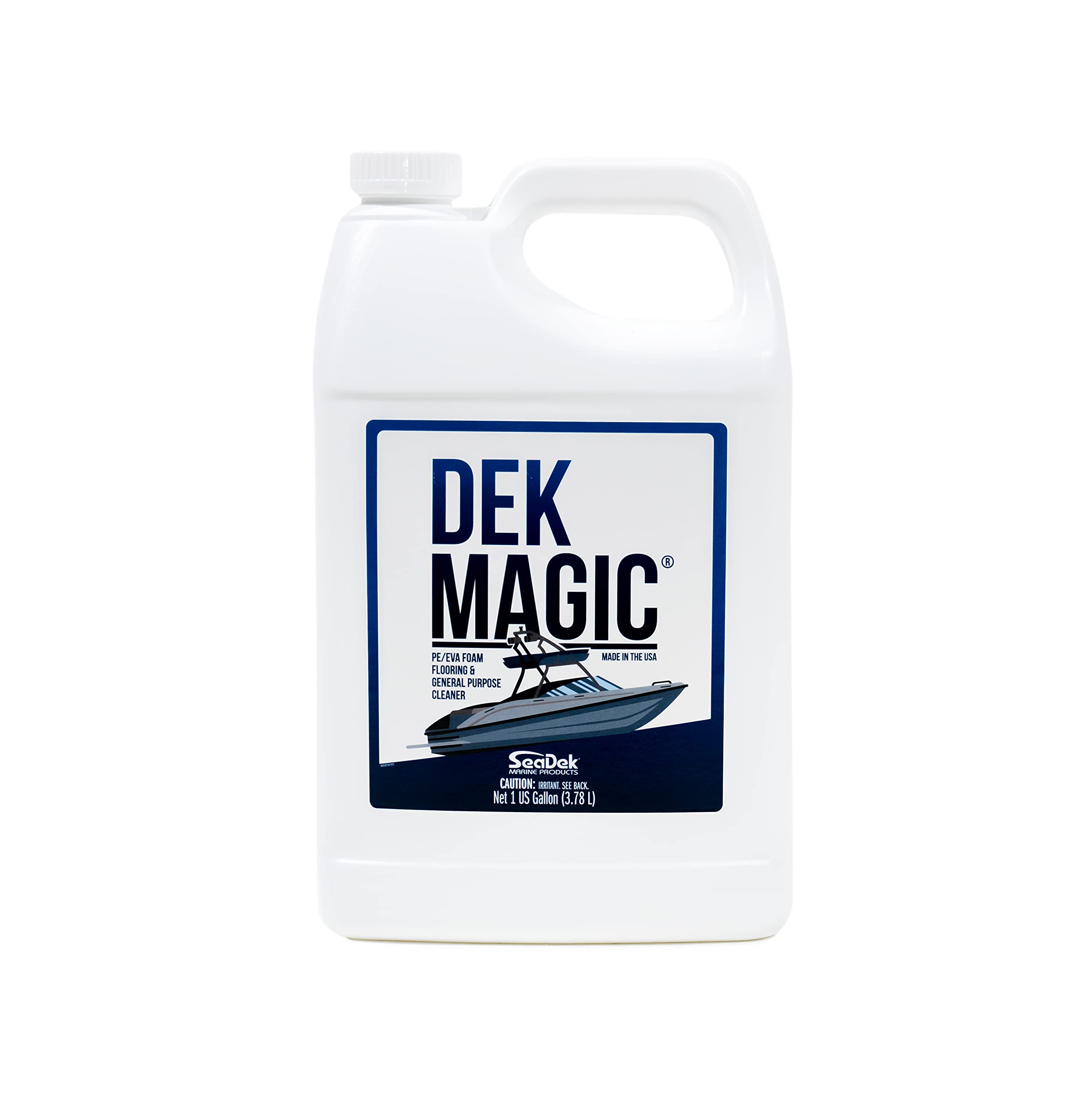 SeaDek DEK Magic PE/EVA Foam Cleaner - 1 Gallon Heavy-Duty Flooring & Multi-Surface Cleaner for Boats, RVs, and Marine Applications