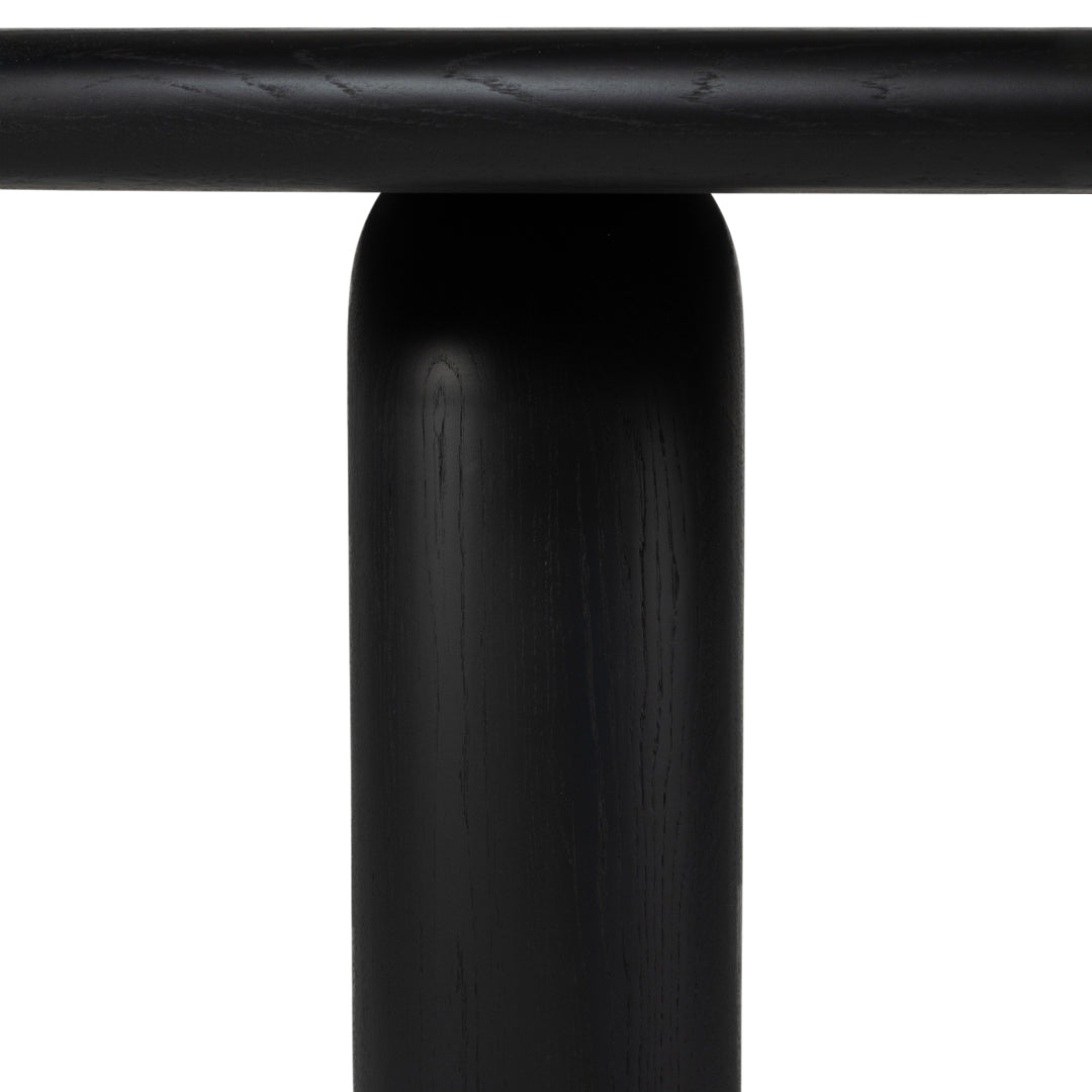 Modern Cairn Dining Table - Solid Wood Kitchen Table for 6 - Perfect for Family Dinners & Entertaining Guests