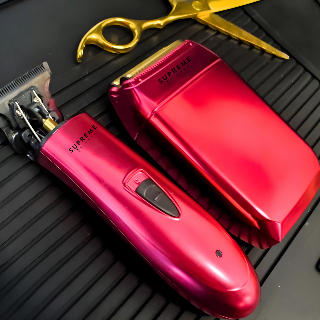 Crunch™ Shaver & T Shaper™ Trimmer Bundle for Men - Professional Hair Clippers & Beard Trimmer Kit - Perfect for Home Grooming, Travel & Barber Use