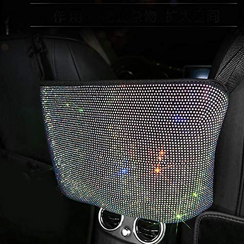 Car Organizer for Women - Seat Back Storage Net & Purse Holder, Multicolor | Road Trip Essentials, Mom Gifts & Birthday Presents | Perfect for Travel, Commuting and Family Outings