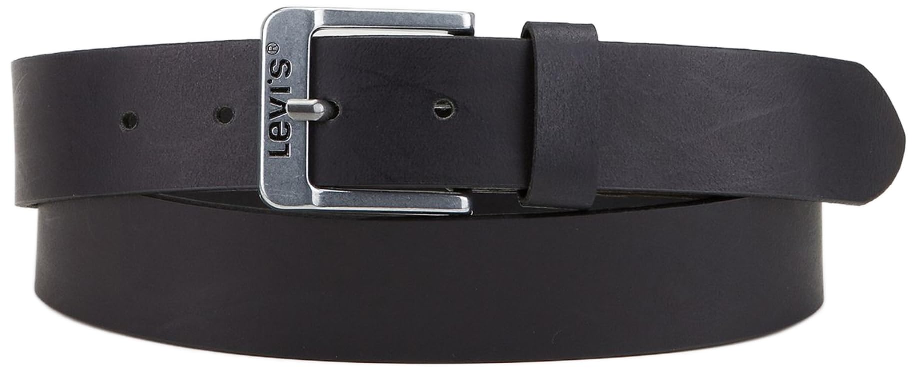 Levi's Men's Genuine Leather Belt - Black, Size 31 Inches - Classic Casual & Business Wear Accessory for Jeans, Chinos & Dress Pants