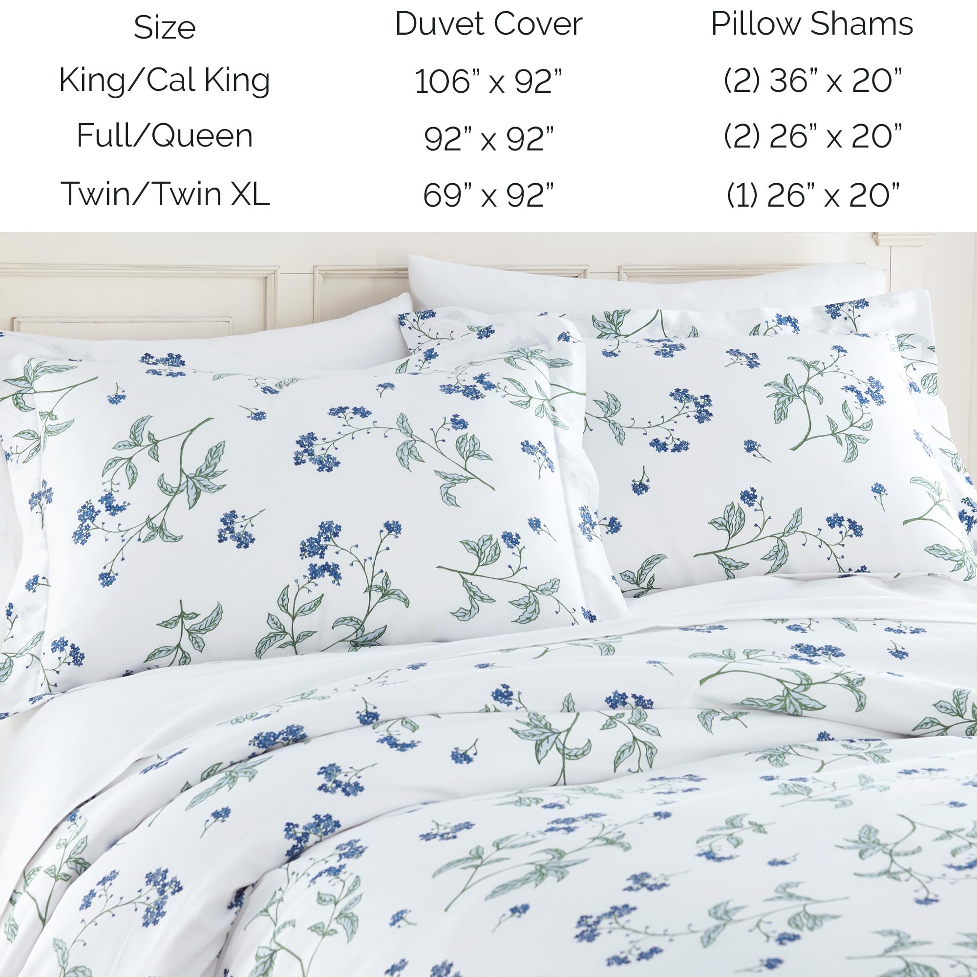 Premium 100% Cotton King Size Duvet Cover - 300 Thread Count Sateen Weave, Hotel Luxury Collection, California King Comforter Cover, Machine Washable, White - Perfect for Master Bedrooms & Guest Rooms